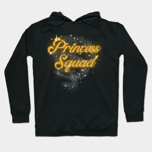 Princess Squad with Crown, Glitter and Pixie Dust Hoodie